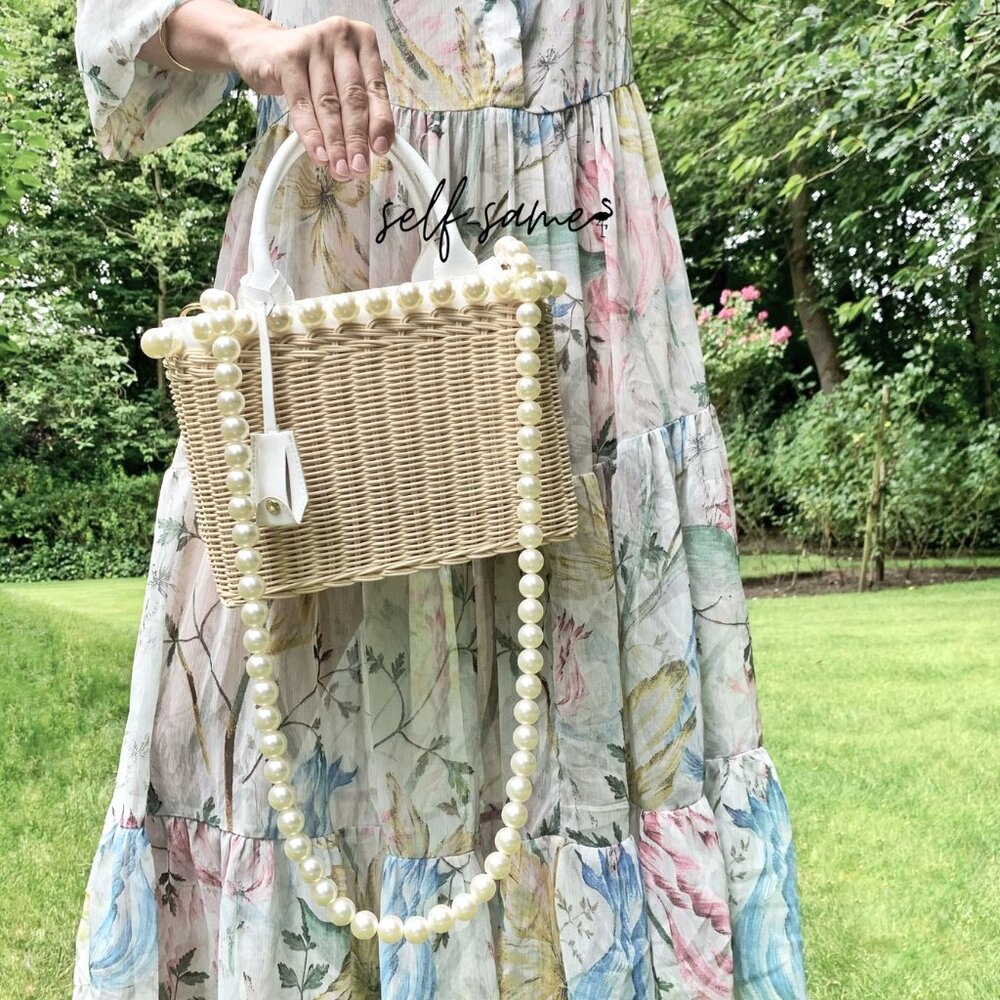 SELF-SAME PEARL HANDBAG